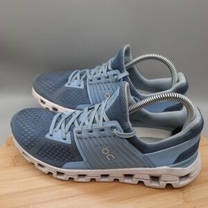 ON Running Shoes 8.5 Cloudswift Women Blue Athletic Running Sneakers Swiss
